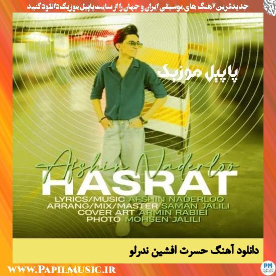 Afshin Naderloo Hasrat دانلود آهنگ حسرت از افشین ندرلو